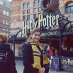 Pooja Hegde Instagram - HP ⚡️…..and by that I mean Hegde Pooja 😋😉🤓 #magic #nocoincidences #nerdsassemble #harrypotter #hufflepuff Harry Potter and the Cursed Child