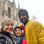 Pooja Ramachandran Instagram - I dreamt of going to Italy for so long now.. it’s been a country I wanted to explore and although I’ve been to Europe twice before and seen so many countries here I saved Italy for a special time and the time just came! I’m living my dream with my husband and my baby! When they say everything and everyone happens for a reason. You got to just trust the timing! ♥️ #dreamvacation #christmasholidays #bringingin2024 #loveinitaly #kiaankokken #grateful #heartisfull Milan, Italy