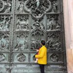 Pooja Ramachandran Instagram - I dreamt of going to Italy for so long now.. it’s been a country I wanted to explore and although I’ve been to Europe twice before and seen so many countries here I saved Italy for a special time and the time just came! I’m living my dream with my husband and my baby! When they say everything and everyone happens for a reason. You got to just trust the timing! ♥️ #dreamvacation #christmasholidays #bringingin2024 #loveinitaly #kiaankokken #grateful #heartisfull Milan, Italy