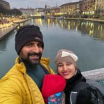 Pooja Ramachandran Instagram - I dreamt of going to Italy for so long now.. it’s been a country I wanted to explore and although I’ve been to Europe twice before and seen so many countries here I saved Italy for a special time and the time just came! I’m living my dream with my husband and my baby! When they say everything and everyone happens for a reason. You got to just trust the timing! ♥️ #dreamvacation #christmasholidays #bringingin2024 #loveinitaly #kiaankokken #grateful #heartisfull Milan, Italy