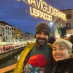 Pooja Ramachandran Instagram - I dreamt of going to Italy for so long now.. it’s been a country I wanted to explore and although I’ve been to Europe twice before and seen so many countries here I saved Italy for a special time and the time just came! I’m living my dream with my husband and my baby! When they say everything and everyone happens for a reason. You got to just trust the timing! ♥️ #dreamvacation #christmasholidays #bringingin2024 #loveinitaly #kiaankokken #grateful #heartisfull Milan, Italy