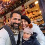 Pooja Ramachandran Instagram - A Christmas to remember ! 🥰♥️👶🏼 #christmas2023 #kiaankokken #loveandloveonly #christmasinparis #europediaries Paris, France