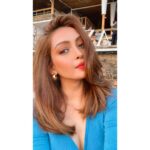 Pooja Salvi Instagram - Sunset vibes, Salty Kisses and endless fun with the girls at the beach🌅🏖️ . . . . . . #girlstrip #goaevenings #sundown #loveforbeaches #azulebeachfront