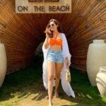 Pooja Salvi Instagram - Walking on sunshine, sinking in sand 🏖️☀️🌊
