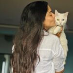 Pooja Sawant Instagram - Happy birthday universe ♥️ angel of my life ♾️🧿 Thank you for saving me .. thank you for bringing blessings into my life with your little paws ♥️🧿🧿🧿