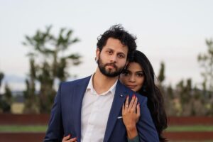 Pooja Sawant Instagram - Excited to share this new  chapter of love and commitment with you Siddly ♥️ @siddy.16 
Engaged in love 💍