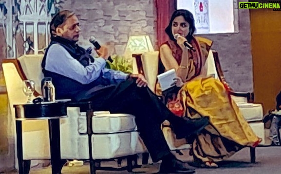 Poonam Kaur Instagram - A lively book launch event in Kolkata for #TheLessYouPreachTheMoreYouLearn, in dialogue with author #sashitharoor under the auspices of the @FoundationPK & #EhsaasForWomen, in cooperation with the Ladies’ Study Group. Renowned director @GautamGhosh spoke graciously .