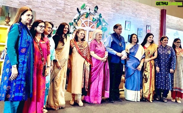 Poonam Kaur Instagram - A lively book launch event in Kolkata for #TheLessYouPreachTheMoreYouLearn, in dialogue with author #sashitharoor under the auspices of the @FoundationPK & #EhsaasForWomen, in cooperation with the Ladies’ Study Group. Renowned director @GautamGhosh spoke graciously .