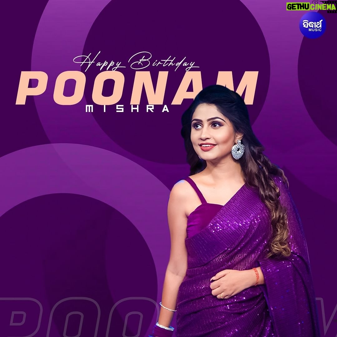Poonam Mishra Instagram - Wishing a very Happy Birthday to the mesmerizing diva, Poonam Mishra! 🎉 May your day be as extraordinary as you are! ❤️🔥🎂🎁 #HappyBirthday #PoonamMishra #SidharthMusic #SidharthTV #SidharthBhakti #SidharthGold #JayJagannathTV #SidharthFM #SidharthTVNetwork