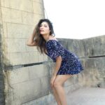 Poonam Rajput Instagram - I’m irrational like the waves of the blue sea yet calm like the cloudless blue sky. 😉🎶 Picture credit @ibphotography27 edited by @safyanali_retouching 😍🎶 #bluedress #shootpics #hair #makeup #ootd #fashionista #fashionblogger #influencer #instadaily #instamood 🎶😉🤩