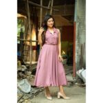 Poonam Rajput Instagram - Flaunting the amazing dress by @_majestio_ and falling in love with pink all over again. Define your simplicity with their elegant and stylish range of Majestio's women wear. By the way thanks for this wonderful dress, I really loved it. PC - @ibphotography27 #Elegance #ClassApart #OOTD #Instagram #InstaGood #IG #LoveWithPink