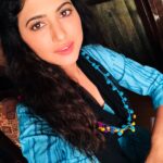 Poonam Rajput Instagram - When you play way positive character! 👌🌟🤩👍💕 #stayhappy😊 #salwarsuit #skyblue #scarf #hair #makeup #smile #possitivevibes #positive #bollywood #india #workmode #onset🎥🎬