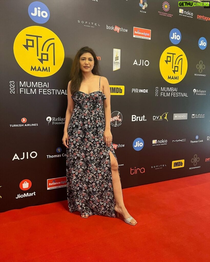 Poonam Rajput Instagram - My international short film chaar chappalein directed by @anuragkashyap10 premiered today in jio mami film festival. It is premiering on 31st Oct and 2nd November too. Please book your tickets and watch it. Shower me your love and support. I am feeling grateful. Gratitude! ❤️🙏 #mamifilmfestival2023 #poonamrajput #manavkaul #randeepjha #anuragkashyap #sanjaygandhi #bollywood #india