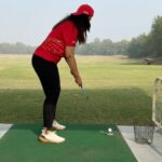 Prachi Tehlan Instagram - Last weekend was all about GOLF in Delhi ⛳️ @vs_goldeneagles 🥂 Class apart event ! @golftrickshotguy @mayastephanyphotography @nehatripathi92 @ridhimadilawari @camillalennarth @ishan17 @travelling_m_om @madhhuis #golfinglife #vishwasamudragoldeneagles #delhiwinters Delhi, India
