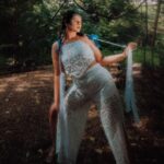 Prachi Tehlan Instagram - KOMOREBI The scattered light in me like the sunlight shines through trees. ☀️ 🌳 Photography : @_viishnu_santhosh Concept & creative direction : @diljinkrishna Makeup : @manjucalluna Retouch : @anandu.sadanand Photography Team : @afrithhussain Wearing @fxmlondonofficial #fashion #conceptshoot #styleicon Kochi, India