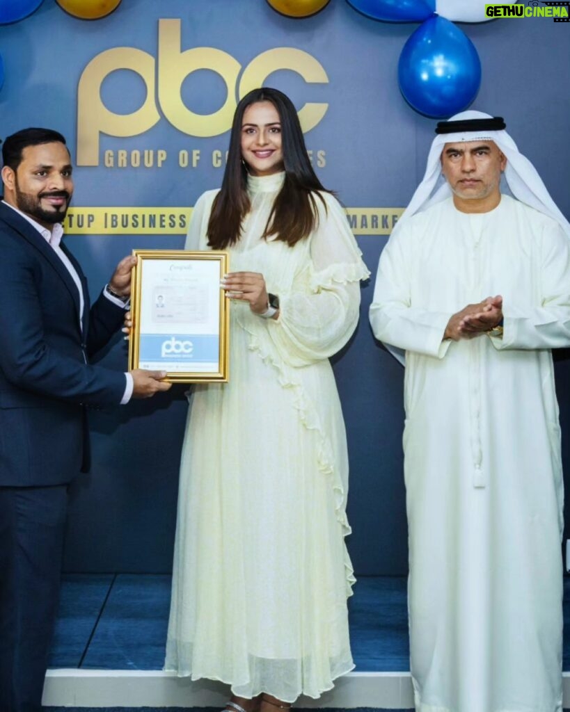 Prachi Tehlan Instagram - achieved a noteworthy milestone by presenting the prestigious Dubai Golden Visa to the bollywood actress Ms. Prachi Tehlan. This proud moment underscores PBC's commitment to facilitating seamless processes and contributing to individuals' aspirations for international opportunities. 🎊 congratulations @prachitehlan #goldenvisa #pbcbusinesssetup #businesssetupdubai #dubaigovernment #dubaigoldenvisa PBC Business Setup