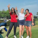 Prachi Tehlan Instagram - Last weekend was all about GOLF in Delhi ⛳️ @vs_goldeneagles 🥂 Class apart event ! @golftrickshotguy @mayastephanyphotography @nehatripathi92 @ridhimadilawari @camillalennarth @ishan17 @travelling_m_om @madhhuis #golfinglife #vishwasamudragoldeneagles #delhiwinters Delhi, India
