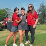 Prachi Tehlan Instagram - Last weekend was all about GOLF in Delhi ⛳️ @vs_goldeneagles 🥂 Class apart event ! @golftrickshotguy @mayastephanyphotography @nehatripathi92 @ridhimadilawari @camillalennarth @ishan17 @travelling_m_om @madhhuis #golfinglife #vishwasamudragoldeneagles #delhiwinters Delhi, India