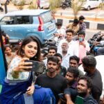 Pranika Dhakshu Instagram - A glimpse frm the grand launch of “Ayngaran housing and properties “ Thindal , erode . . . . @archana_kumaar @thangadurai_actor @vinothkpy @rajaveluvijaytv @abhilashyaswin @sparkling_entertainments Erode, Tamilnadu, India
