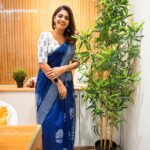Pranika Dhakshu Instagram - Vaa senthaazhini 🫰🏼 . My love for saree can never fade in this lifetime 😉 Saree is the epitome of poise , grace , nd beauty thanks for send me this beautiful saree @shansika1 ❤️ . . #pranikadhakshu #zara #sareelover #grateful Coimbatore, Tamil Nadu