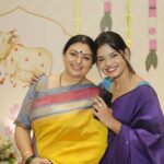 Pranika Dhakshu Instagram - Welcome to the world little one…!!! 🤰✨ Oh PRINCESS ! We can’t wait to meet HER..!! Booties and bonnets, ribbons and lace, little stuffed toys all over the place. Congratulations on your sweet little girl…!!✨ A great joy is coming all wrapped in pink. We can’t wait to meet her…!!!✨ Thanks for inviting us to share in your baby shower celebrations…!!! @gayathri_yuvraaj Akka & @yuvi_smart ANNA . . #babyshower #girlbaby #princesswillcome