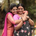 Pranika Dhakshu Instagram – I can’t describe in words what u mean to me Thanks for always being there for me mummy 🫂🫶🏻 u r my friend, my spirit,etc…. There is no replacement of u . 
  U r the best nd will b best forever I luv u my dearest mummy @sriranjani_rajasekar 😘🩷
.
.
.
Chudi : @labelssarumathi 
.
#pranikadhakshu #meenaksiponnunga #zeetamil #amma # love #forever Chennai, India