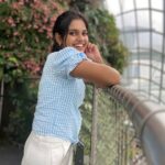 Pranika Dhakshu Instagram - #SINGAPORE 🍃🕊️ #pranikadhakshu #zara #singaporetrip #travel # Gardens By the Bay, Marina Gardens Drive, Singapore