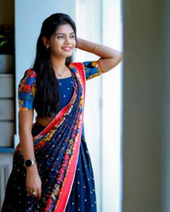 Pranika Dhakshu Instagram - Situation will teach the real meaning of life :) . . Costume : @spans.studio Pc : @smilecreators_photography #pranikadhakshu #selflove #restart #refocus #healinsilence Coimbatore, Tamil Nadu