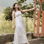 Pranika Dhakshu Instagram – இயற்கையின் மடியில் 
வெள்ளை நிற 
தேவதை நிலா அவள்…!!! 🦋🍃

💃@styleunion.in 
📍 @yercaud_sherva_stellar_resort 
.
.
#pranikadhakshu #zara #nature #yercaud #yercauddiaries❤️