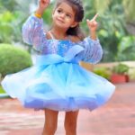 Pranitaa Pandit Instagram - Every word we use shapes their world. 🌍❤️ Fostering a culture of positivity helps children grow confident, resilient, and happy. #PositiveWords #ChildhoodMatters #PositiveParenting #wordsmatter One time i was really tired and use a negative word for my daughter and My mom told me never use any negative word for her and never let others label her too .. what you tell her is what she will become , every word counts & is crucial .. She tells me everyday I am Blessed & I truly have unwavering faith in that and I believe I am blessed.. so are you my lil @anysshapanditt #beblessed #behappy Her dress - @blossom_by_ruchika Do you believe in it ?