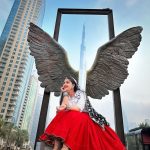 Pranjal Dahiya Instagram – Just be yourself, there is no one better✨
.
.
.
#pranjaldahiya #gulabiqueen Burj Khalifa, Dubai