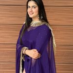 Pranjal Dahiya Instagram – Wearing this beautiful outfit from @culturehisar 🤍
.
.
#gulabiqueen #pranjaldahiya