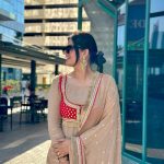 Pranjal Dahiya Instagram - TRUST THE MAGIC OF BEGINNING 🌟 . . . #pranjaldahiya #gulabiqueen