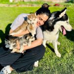 Pranjal Dahiya Instagram – Nothing is better then this 🐾🐶
.
.
#pranjaldahiya #gulabiqueen