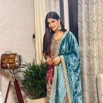 Pranjal Dahiya Instagram - It’s a beautiful morning 💙 . . Anyone Want This Outfit 🙄? Something Is On The Way 😍 . #pranjaldahiya #gulabiqueen #comingsoon