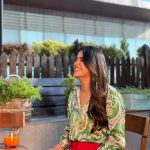Pranjal Dahiya Instagram - December Affirmation: I know a lot has happened; some I like, some I hate, some I wished for, and others I feared. I was happy, but most of the time I wasn't, I won a lot, but I lost much more. And I could list all the things that went wrong, but instead, I'lI count my blessings. . 💄 @team_hk_makeover . #pranjaldahiya #gulabiqueen