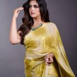 Pranjal Dahiya Instagram - I am tough, ambitious amd i know exactly what i want. If that makes me a bad girl. Okay. . 🥻 Saree by @kediashivangi 📸 pic by @flop_artist87 @rohitchawla_official 💄 mua @honey.kalsi . #pranjaldahiya #gulabiqueen