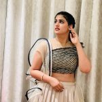 Pranjal Dahiya Instagram - You Can’t Deny The Fact That The Desi Swag Is Beyond All The Modern Trends. 🌟 #lehnga #pranjaldahiya #gulabiqueen Allahabad, India
