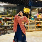 Pranjal Dahiya Instagram - 🌹✨ . . Wearing : @nupur_choudhary17 #pranjaldahiya #gulabiqueen