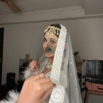 Pranjal Dahiya Instagram – Radhe radhe 🤍