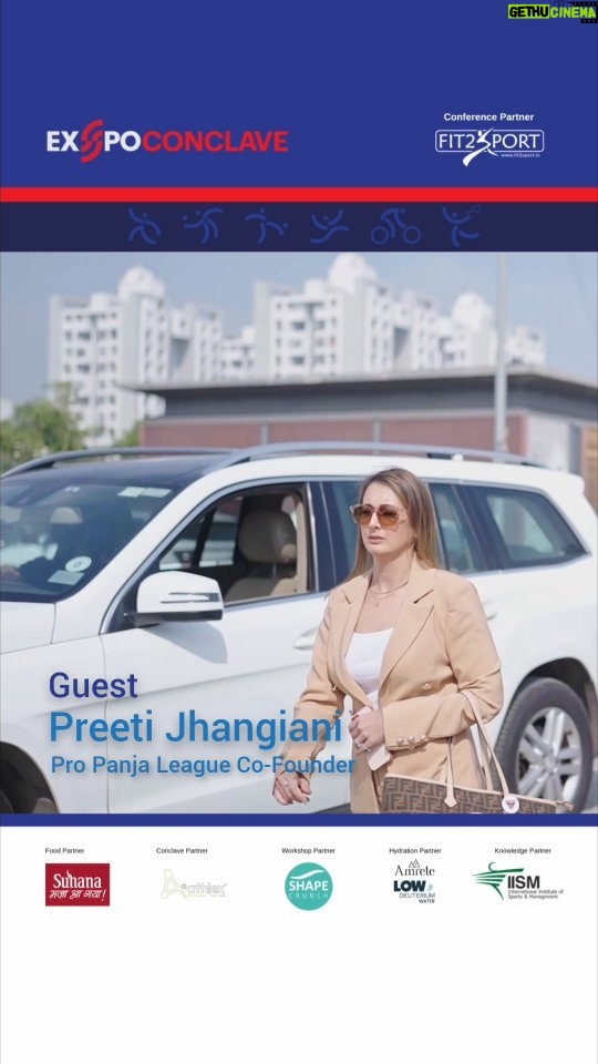 Preeti Jhangiani Instagram - We are thrilled to collaborate with @jhangianipreeti for a remarkable session at Conclave, EXSPO 2023, where her expertise from leading @propanjaleague shone bright. Her invaluable insights greatly enriched our discussion on sports business management. ๐ EXSPO Conclave Partner: @fit2sport Food Partner - @suhanataste Knowledge Partner - @iismworld Workshop Partner - @shapecrunch App Partner - @athlexinc Hydration Partner - @amrete_lowdeuterium #Exspo2023 #ExspoSportsExhibition #ExspoConclave #Sports #Fitness