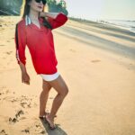 Preeti Jhangiani Instagram - The Beach… @jhangianipreeti @nikonindiaofficial Outfit by @waikiki_india @nishasainani @nishasainanilabel #nikon #nikonzcreators #nikonzcreator #nikonz9 #preetijhangiani #bollywoodactress #colorportrait #beautyeditorial #redaesthetic #womensfashionstyle #bollywoodstyle #nikonindia #nikonindiaofficial #indiapictures #indianwomen #indiagram #tuesdayvibes #tuesdaythoughts #tuesdaymood #maharashtra_ig #maharashtratravel #maharashtra_click #tarkali #tarkalibeach #tarkalibeach🌴🌴 #devbaghbeach Devbagh Beach