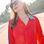 Preeti Jhangiani Instagram - Monday…Sunlight @jhangianipreeti @nikonindiaofficial Outfit by @waikiki_india @nishasainani @nishasainanilabel #nikon #nikonzcreators #nikonzcreator #nikonz9 #preetijhangiani #bollywoodactress #colorportrait #beautyeditorial #redaesthetic #womensfashionstyle #bollywoodstyle #nikonindia #nikonindiaofficial #indiapictures #indianwomen #indiagram India