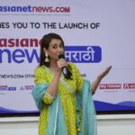 Preeti Jhangiani Instagram - Honoured to be at the launch of @asianetmarathinews by @asianetnews with Hon Dy CM @devendra_fadnavis ji 🙏🏻 thank you @rkalra and congrats to you and team 👍🏻 Mumbai, Maharashtra