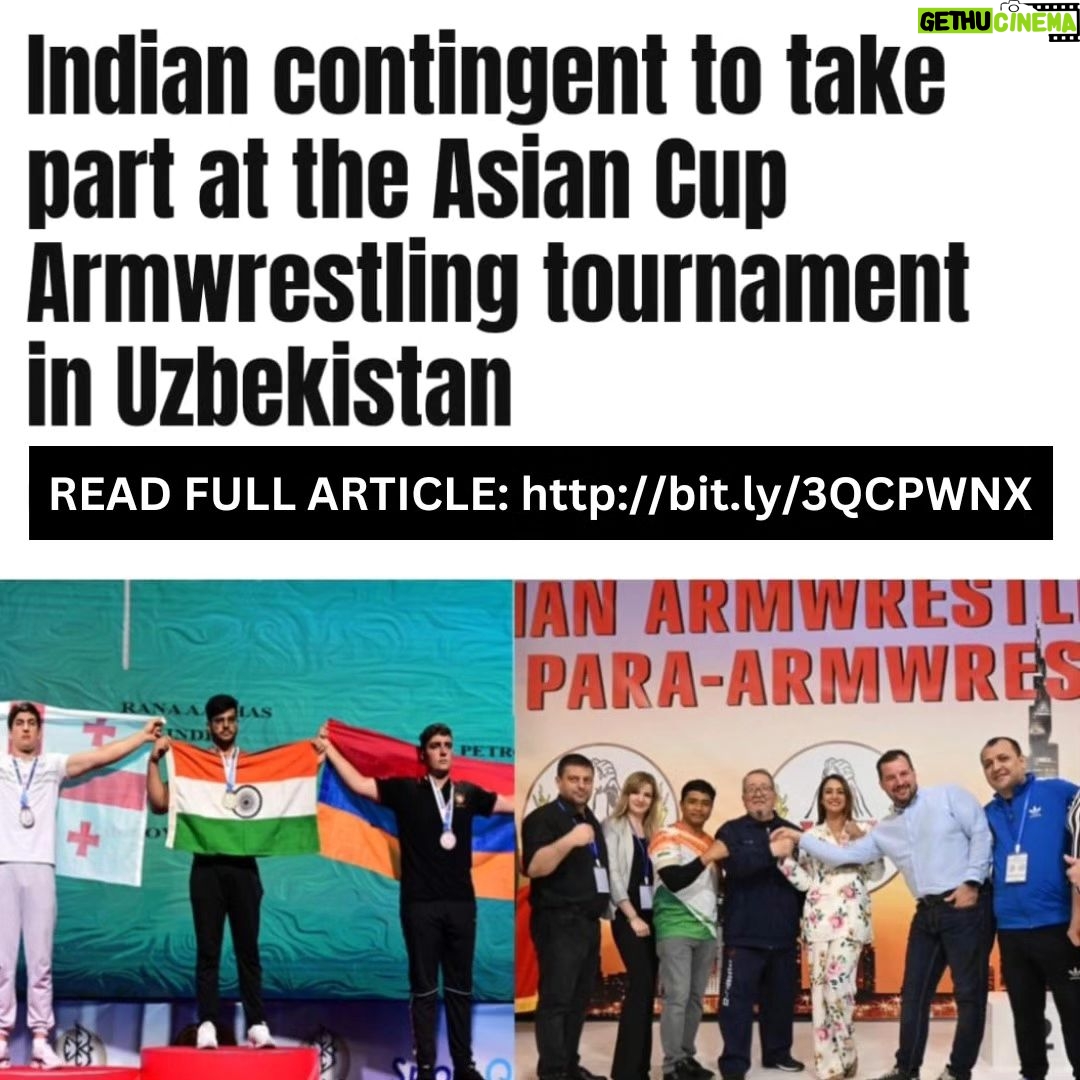Preeti Jhangiani Instagram - Team India is sending a strong contingent to the Asian Cup taking place in Samarkand, Uzbekistan from 17th to 25th November. Full article in Story !! @asadovavazbek @asian_armwrestling_federation #PAFI #Armwrestling #AsianCup