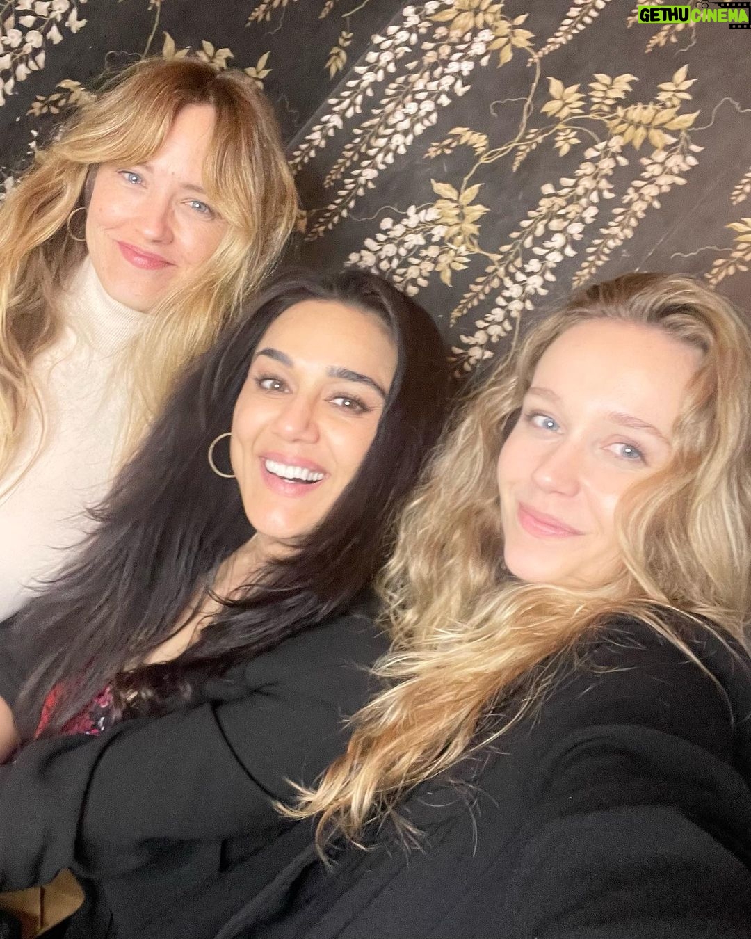 Preity Zinta Instagram - Girls night out with @dianaklam & @emmacarah So much fun ❤️ #ting West Hollywood, California