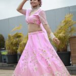 Priya Ahuja Instagram - Here comes the Traditional Indian Barbie Outfit: @rajkumari_by_richahaware Photographer: @shotbysakar Stylist: @style_deintrepide Makeup: @makeoverbydipika Location: @radissonblumumbaiairport #traditional #lehnga #dress #indianwear