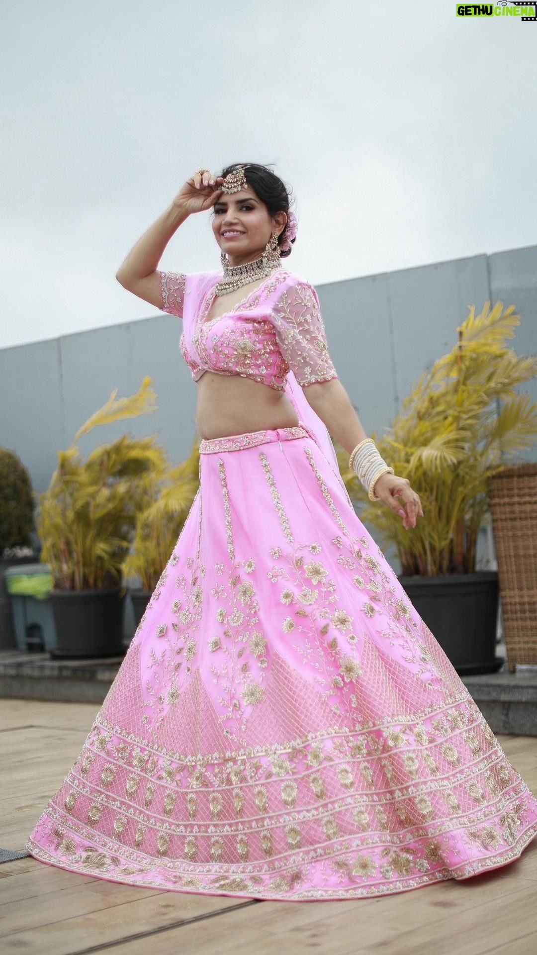 Priya Ahuja Instagram - Here comes the Traditional Indian Barbie Outfit: @rajkumari_by_richahaware Photographer: @shotbysakar Stylist: @style_deintrepide Makeup: @makeoverbydipika Location: @radissonblumumbaiairport #traditional #lehnga #dress #indianwear