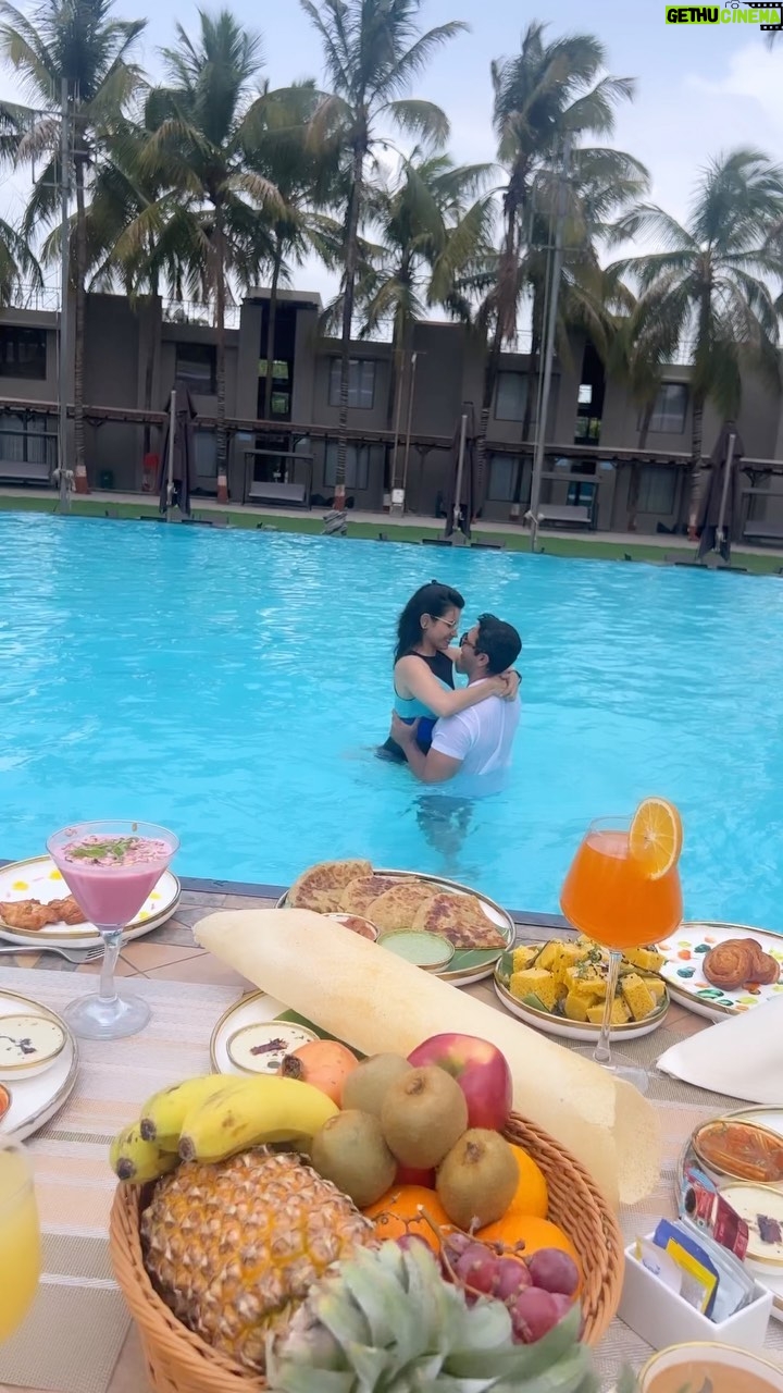 Priya Ahuja Instagram - Use, “PRIYA10” to Avail Exclusive offers while booking this Lovely property! Travel is what makes me happy Going n staying at Different places meeting new people Enjoying staycations n vacations Also malav n I feel it will help Ardaas in learning alot if new things about life This time we were invited to @treatresorts @treatresort_silvassa by @urban.nxt It’s a beautiful place with Grand entry lush green sites, private swimming pool attached to the premium rooms, kids play area (indoor n outdoor both) variety of restaurants n A Spa For reservation, Call or WhatsApp us on 9665617206🤙🏻 💖