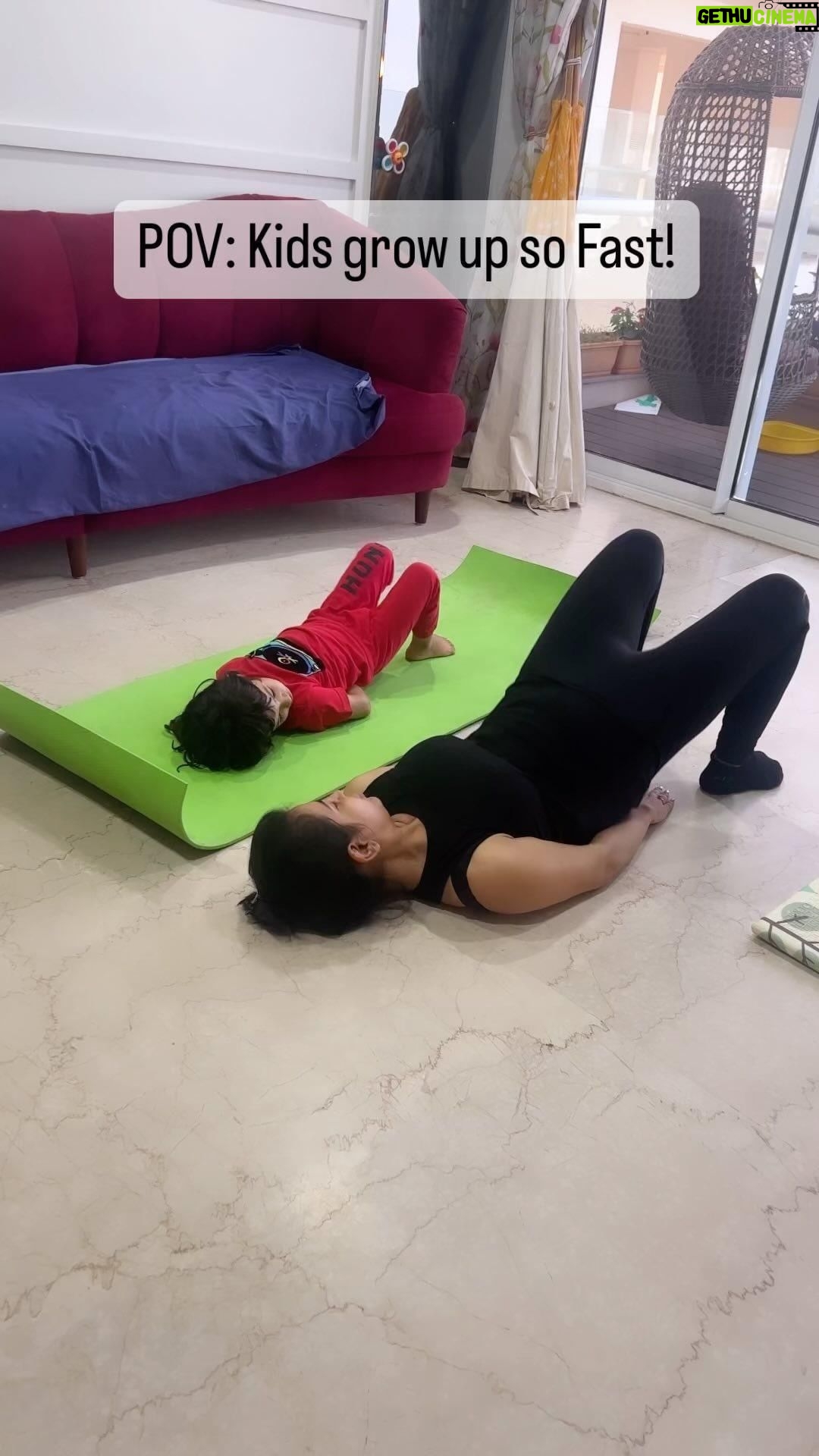 Priya Ahuja Instagram - POV: Kids grow up so fast! Abhi toh paida hua tha!